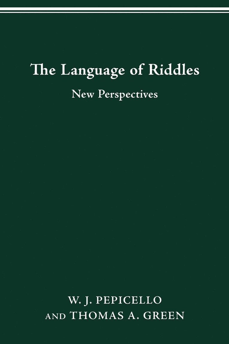 The Language of Riddles 1