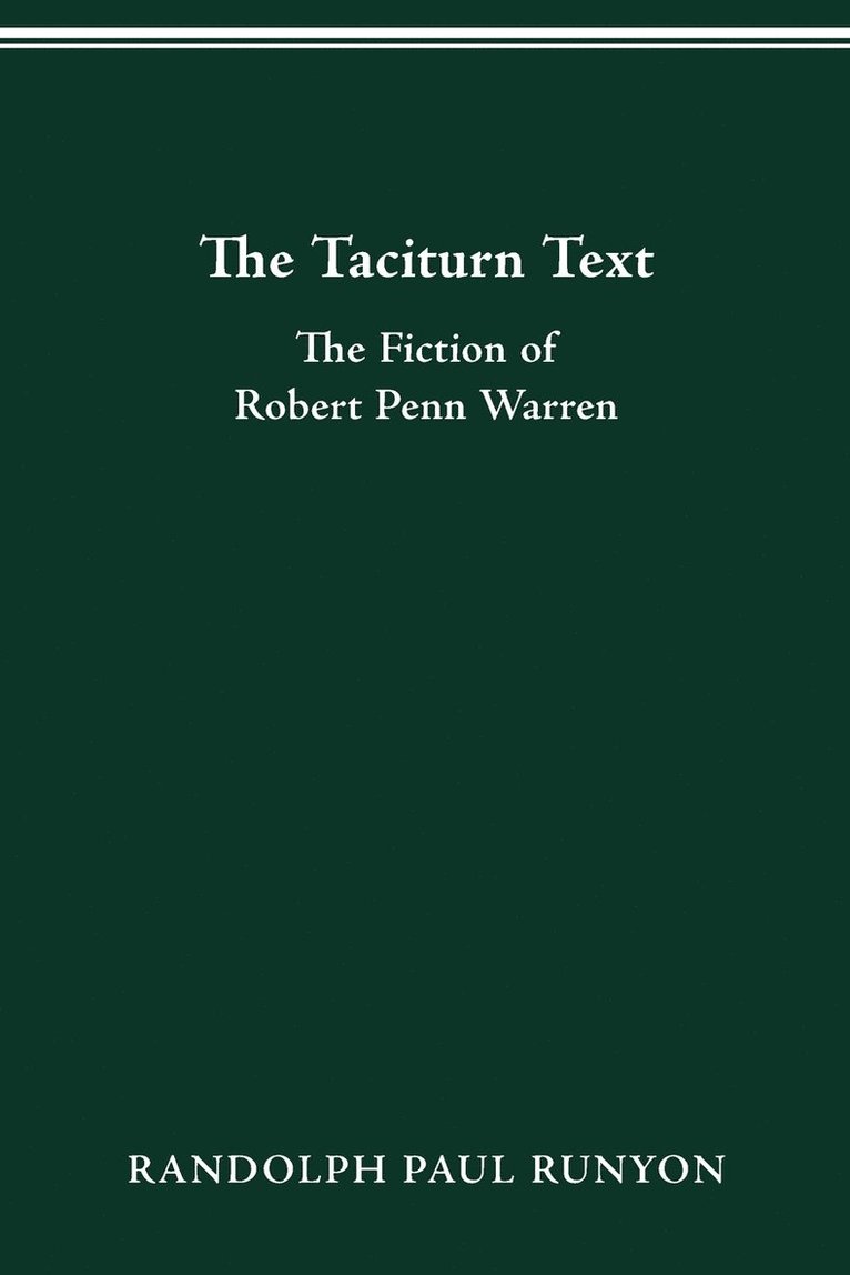 The Taciturn Text 1