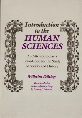 Introduction to the Human Sciences 1
