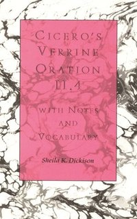 bokomslag Cicero's Verrine Oration Ii.4