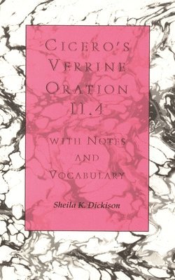 bokomslag Cicero's Verrine Oration Ii.4