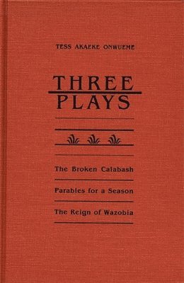 Three Plays 1