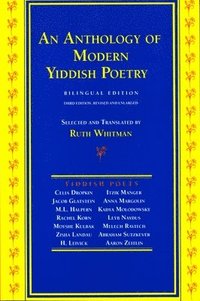 bokomslag An Anthology of Modern Yiddish Poetry