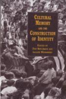 bokomslag Cultural Memory and the Construction of Identity