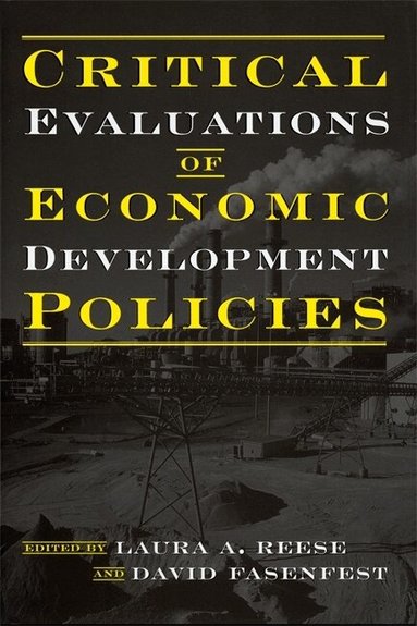 Laura A. Reese, David Fasenfest - Critical Evaluations of Economic Development Policies, Inbunden