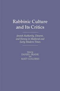 bokomslag Rabbinic Culture and Its Critics