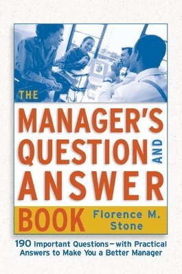 Florence Stone - Manager's Question and Answer Book, Häftad