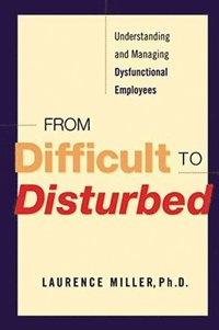 bokomslag From Difficult to Disturbed