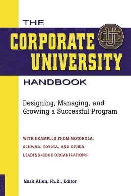 bokomslag Corporate University Handbook