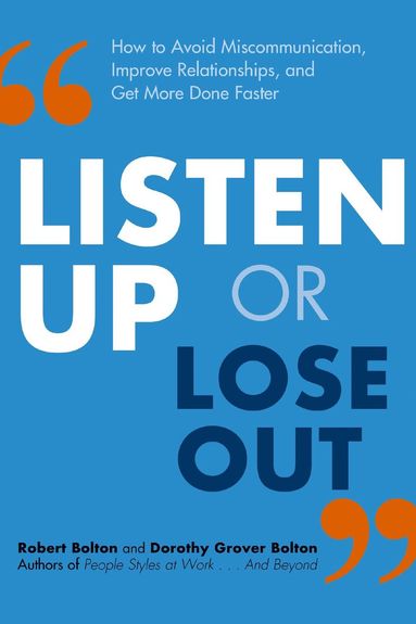 bokomslag Listen Up or Lose Out