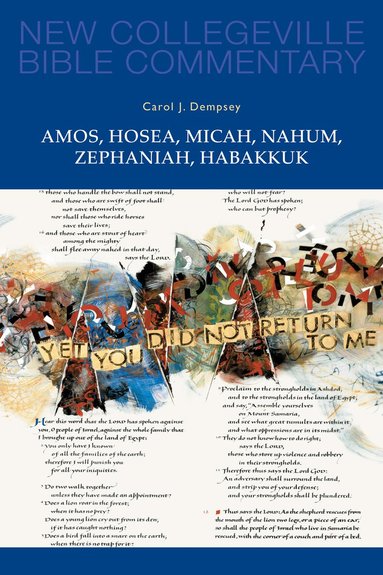 Carol J. Dempsey OP - Amos, Hosea, Micah, Nahum, Zephaniah, Habakkuk, Häftad