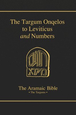 bokomslag Targum Onqelos to Leviticus and Numbers