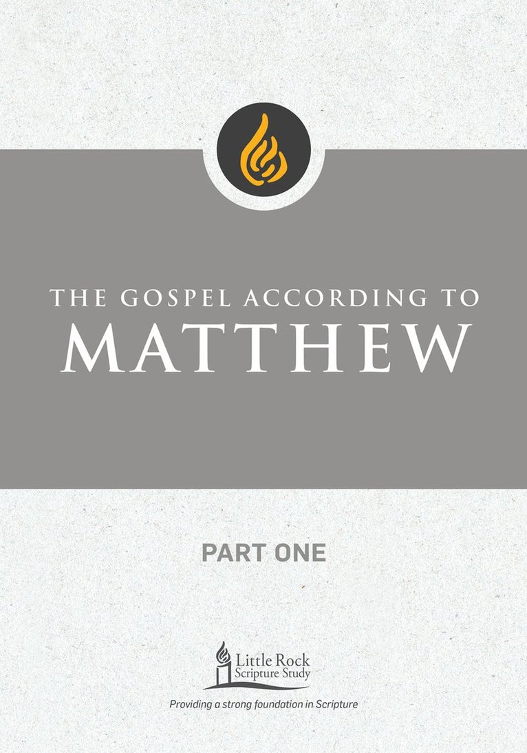 The Gospel According to Matthew, Part One 1