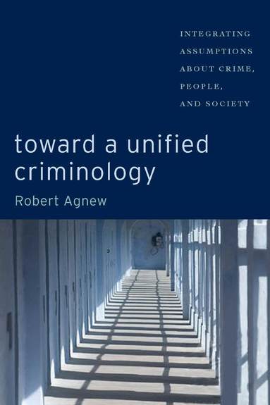 bokomslag Toward a Unified Criminology