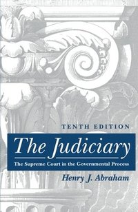 bokomslag The Judiciary