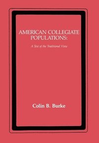 bokomslag American Collegiate Populations