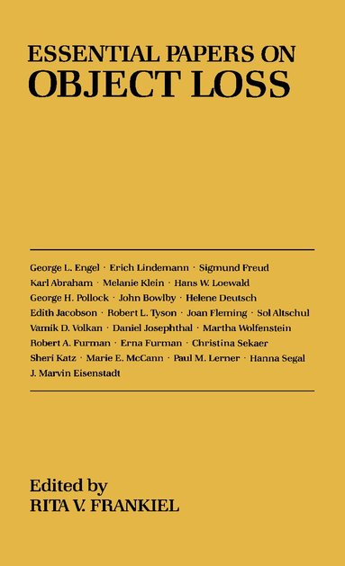 Rita V. Frankiel - Essential Papers on Object Loss, Häftad