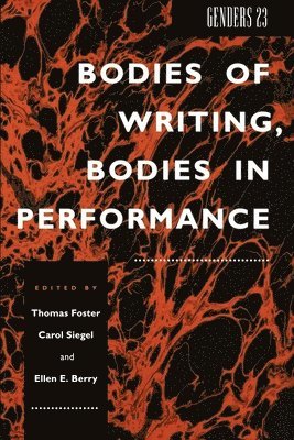 Thomas Foster, Carol Siegel, Ellen E. Berry - Genders 23, Inbunden