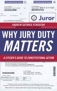 bokomslag Why Jury Duty Matters