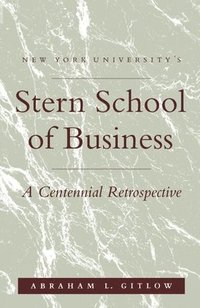 bokomslag NYU'S Stern School of Business