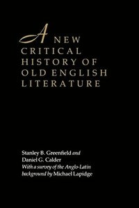 bokomslag A New Critical History of Old English Literature