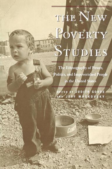 bokomslag New Poverty Studies