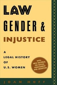 bokomslag Law, Gender, and Injustice