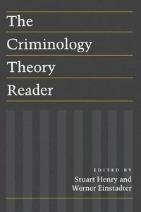 bokomslag The Criminology Theory Reader