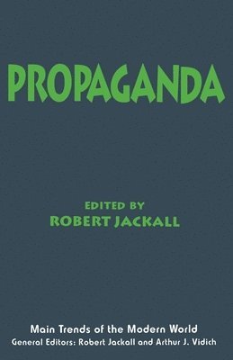Robert Jackall - Propaganda, Inbunden