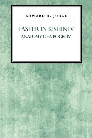 Edward H. Judge, Clay Library, Edward H. Judge - Easter in Kishniev, Häftad