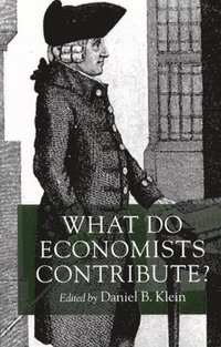 bokomslag What Do Economists Contribute?