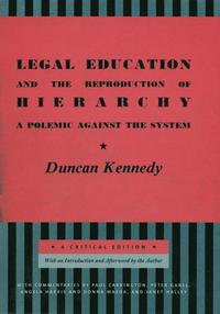 bokomslag Legal Education and the Reproduction of Hierarchy