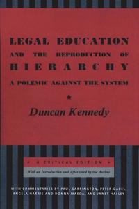 bokomslag Legal Education and the Reproduction of Hierarchy