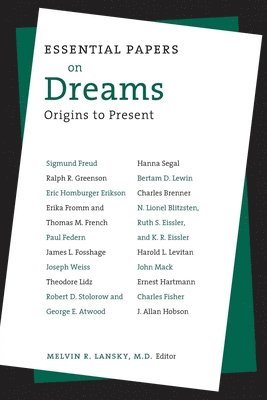 Essential Papers on Dreams 1