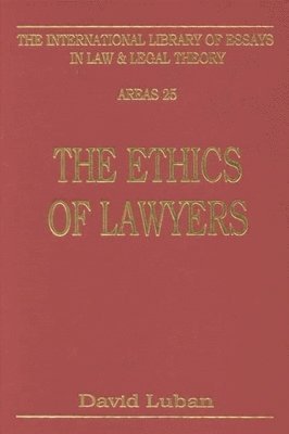 bokomslag The Ethics of Lawyers