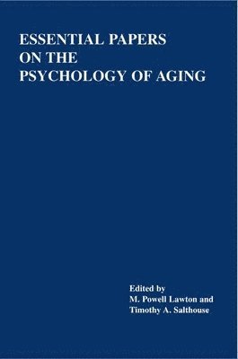 Essential Papers on the Psychology of Aging 1