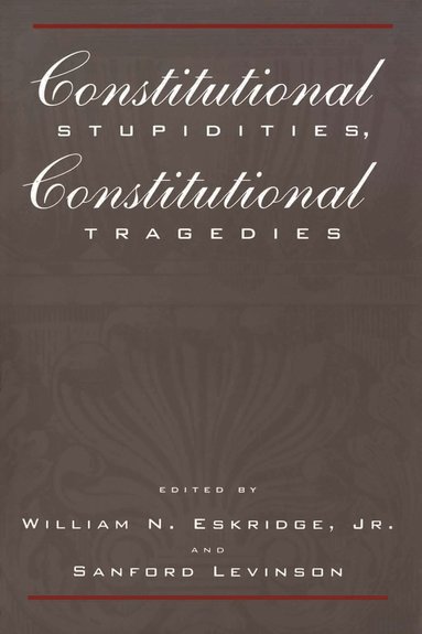 bokomslag Constitutional Stupidities, Constitutional Tragedies