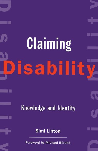 Simi Linton - Claiming Disability, Häftad