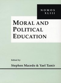 bokomslag Moral and Political Education