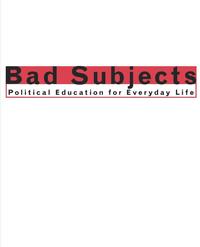 bokomslag Bad Subjects