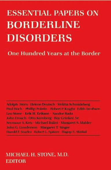 bokomslag Essential Papers on Borderline Disorders