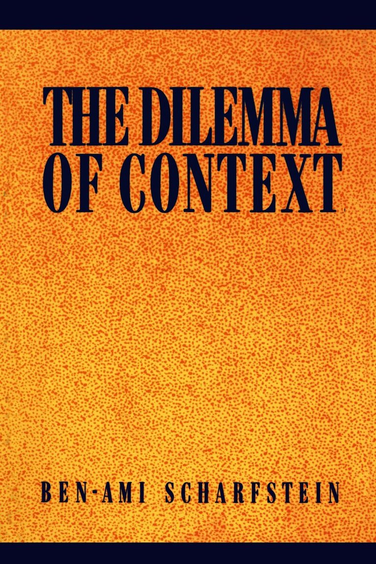 Dilemma of Context