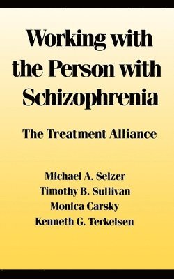 bokomslag Working with the Person with Schizophrenia