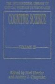 Cognitive Science: Vol. 3 1
