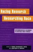 bokomslag Racing Research, Researching Race