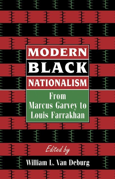 William L. Van Deburg - Modern Black Nationalism, Häftad
