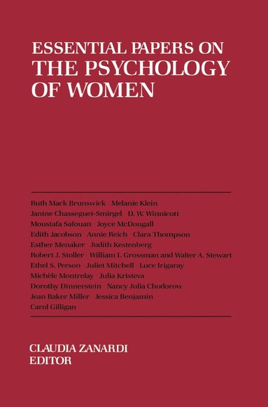 bokomslag Essential Papers on the Psychology of Women