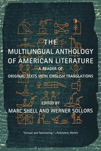 bokomslag The Multilingual Anthology of American Literature