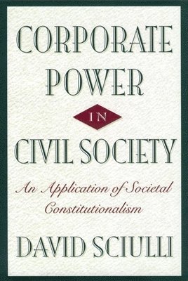 Corporate Power in Civil Society 1