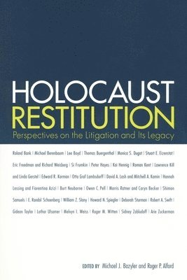 Holocaust Restitution 1